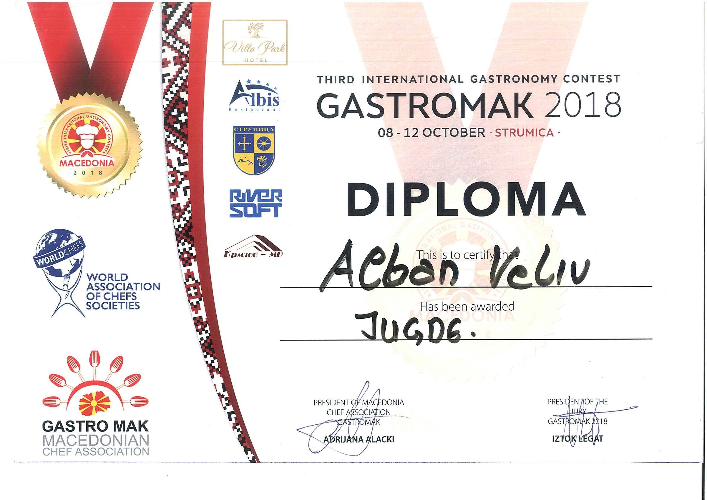 Certifikate Alban Veliu 6