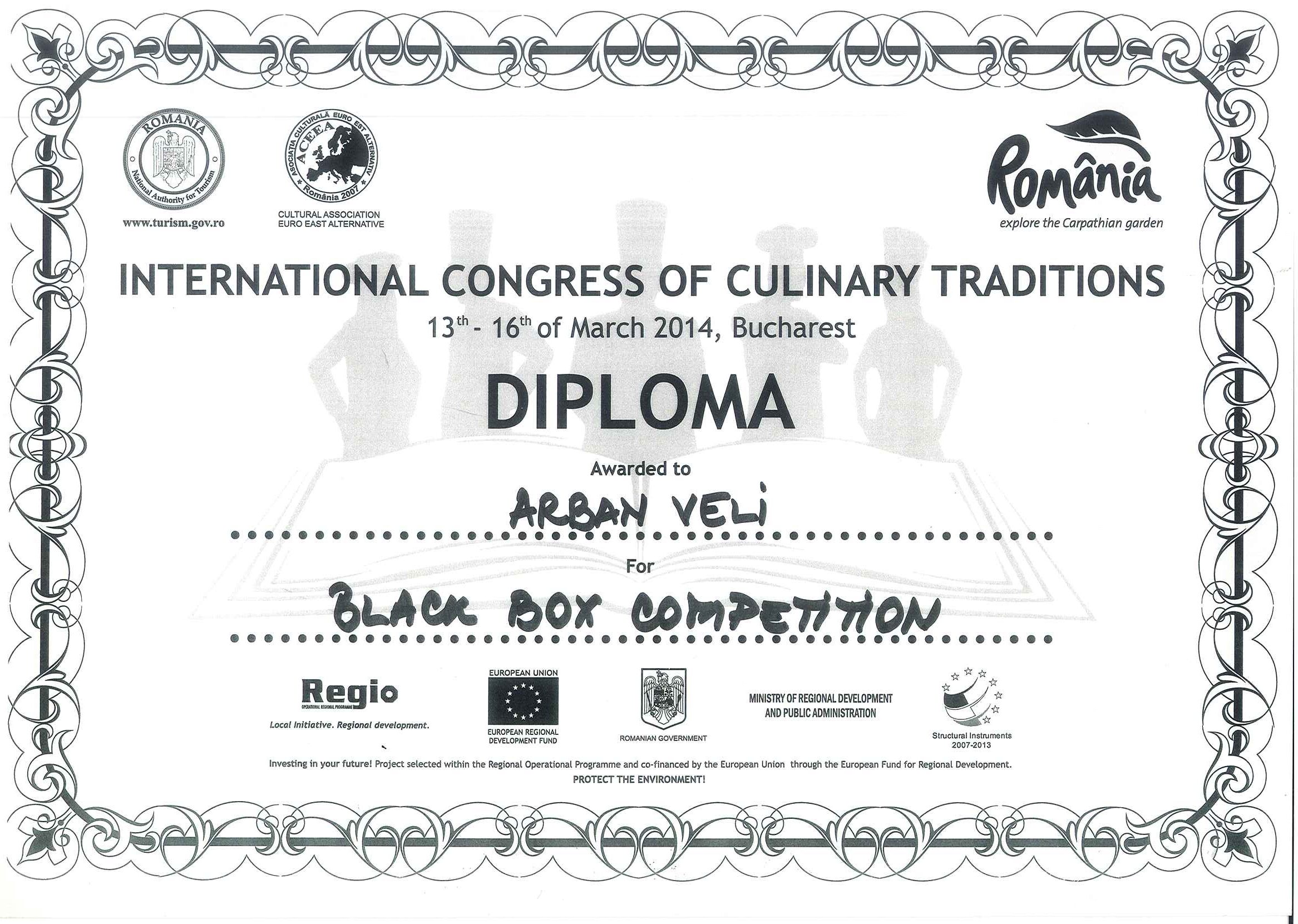 Certifikate Alban Veliu 5