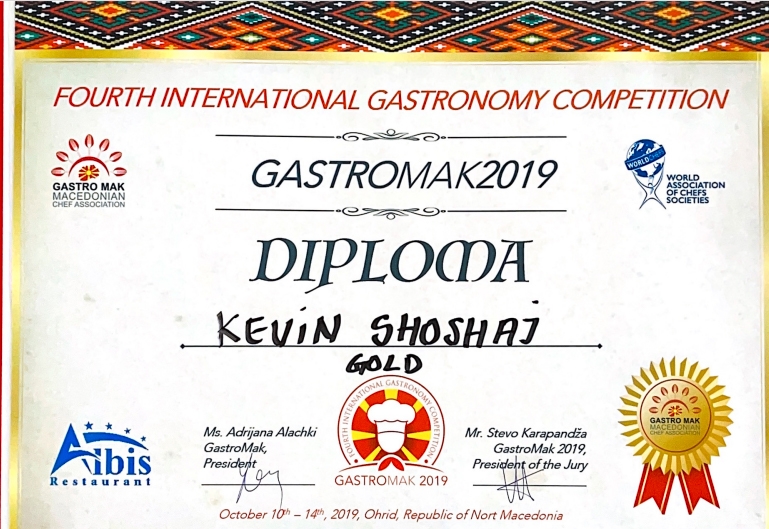 Certifikate Kevin Shoshaj 5